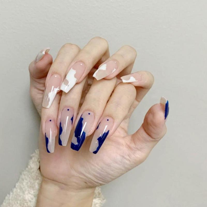 False Nails 24pcs Wearing Removable Professional Fake Long Ballerina Full Cover Manicure Beauty Tools Finger Decoration, Red;gold
False Nails 24pcs Wearing Removable Professional Fake Long Ballerina Full Cover Manicure Beauty Tools Finger Decoration, Red;gold