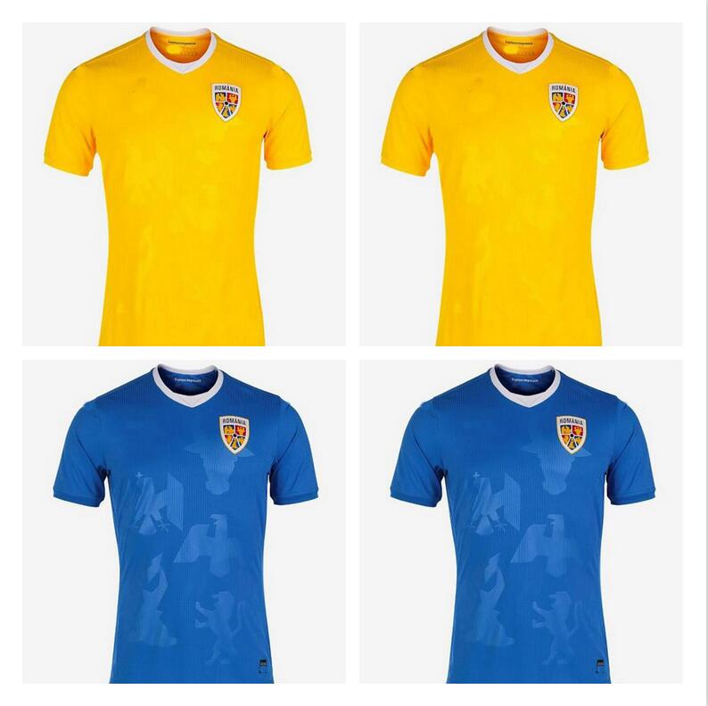 2021 Romania Soccer Jersey 21/22 Home yellow Alexandru Cicaldau Ianis Hagi Dennis football shirts Away Blue Man national team uniforms
2021 Romania Soccer Jersey 21/22 Home yellow Alexandru Cicaldau Ianis Hagi Dennis football shirts Away Blue Man national team uniforms