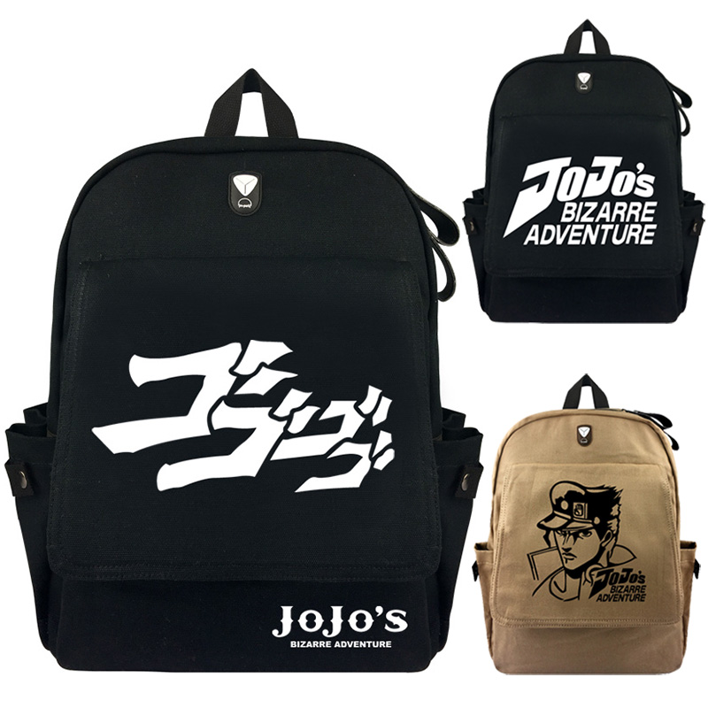 JoJos Bizarre Adventure Backpack Anime Laptop Canvas Backpacks Student Schoolbag For Teenages Travel Bag Mochila Rucksacks
JoJos Bizarre Adventure Backpack Anime Laptop Canvas Backpacks Student Schoolbag For Teenages Travel Bag Mochila Rucksacks