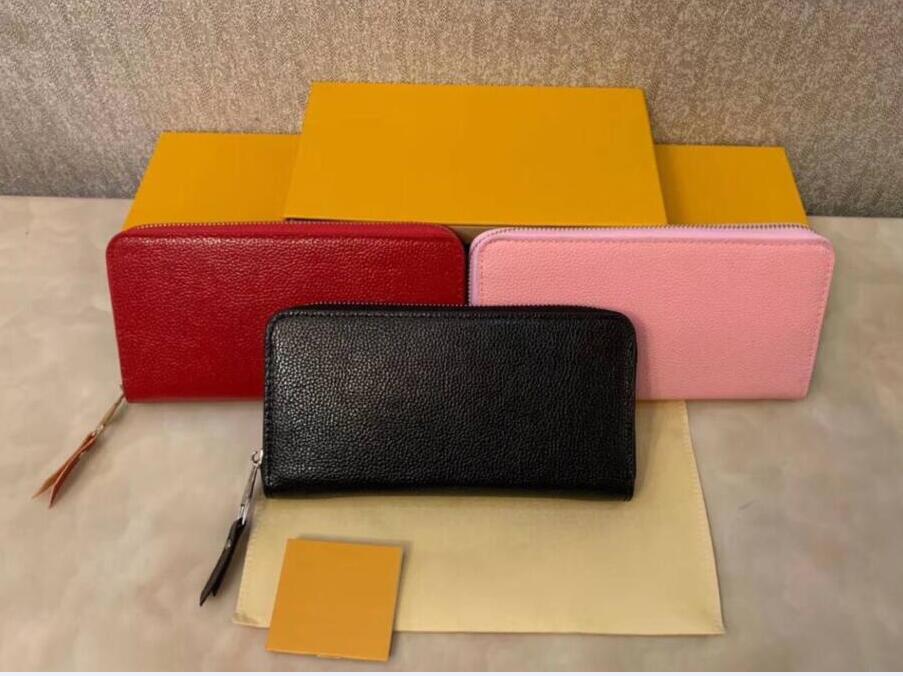 Christmas gift High Quality Women Long Zipper Wallets Embossed Empreint Leather CLEMENCE ZIPPY WALLET For Zip Card Holders Purses 60171 no box, Pink
Christmas gift High Quality Women Long Zipper Wallets Embossed Empreint Leather CLEMENCE ZIPPY WALLET For Zip Card Holders Purses 60171 no box, Pink