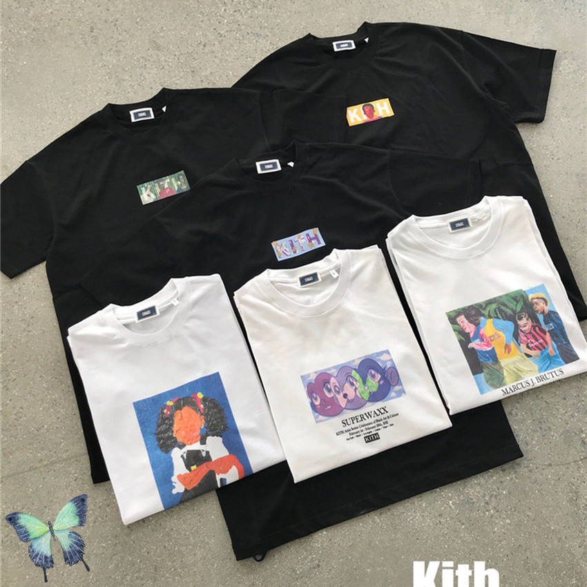 Oversized Real Picture Kith T-shirt Men Women Top Quality Artist Oil Painting Kith T Shirt 100% Cotton, White;black
Oversized Real Picture Kith T-shirt Men Women Top Quality Artist Oil Painting Kith T Shirt 100% Cotton, White;black