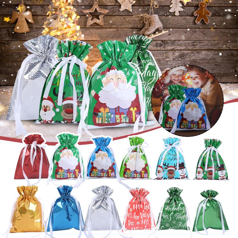Christmas Decorations Mintiml One-tug Bags Bag Drawstring Gift Set Holiday Party Favors For Candy
Christmas Decorations Mintiml One-tug Bags Bag Drawstring Gift Set Holiday Party Favors For Candy