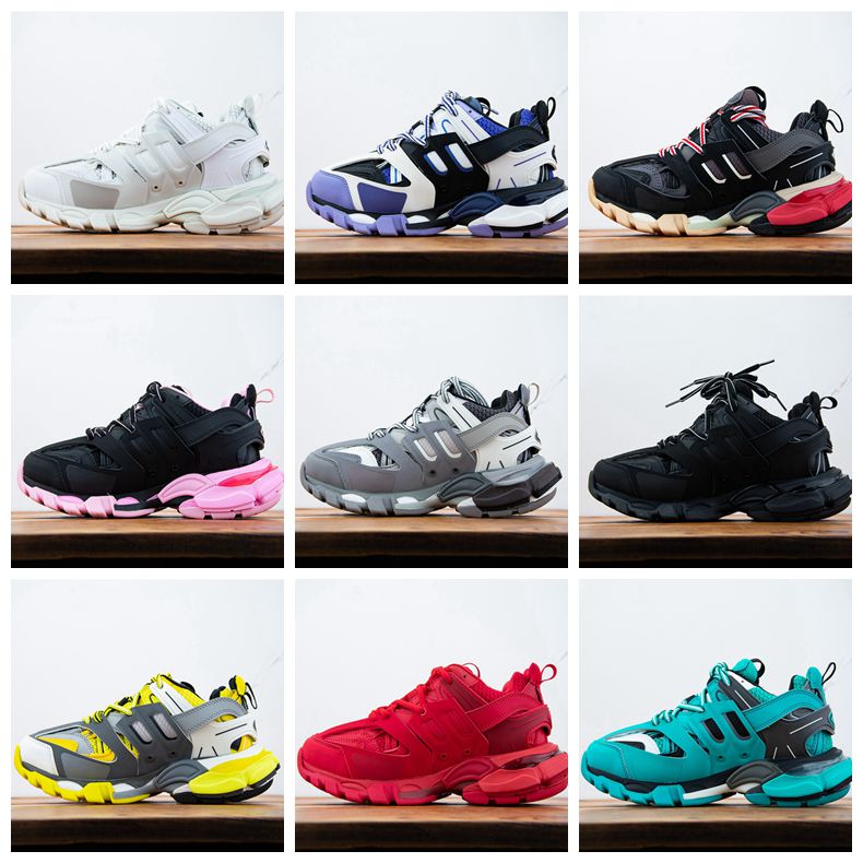 2021 Mens Women Luxury Track 2 Pastel Sneakers dress Paris Clear Sole balencaiga Designer shoes Vintage Platform 3 generations casual, White
2021 Mens Women Luxury Track 2 Pastel Sneakers dress Paris Clear Sole balencaiga Designer shoes Vintage Platform 3 generations casual, White