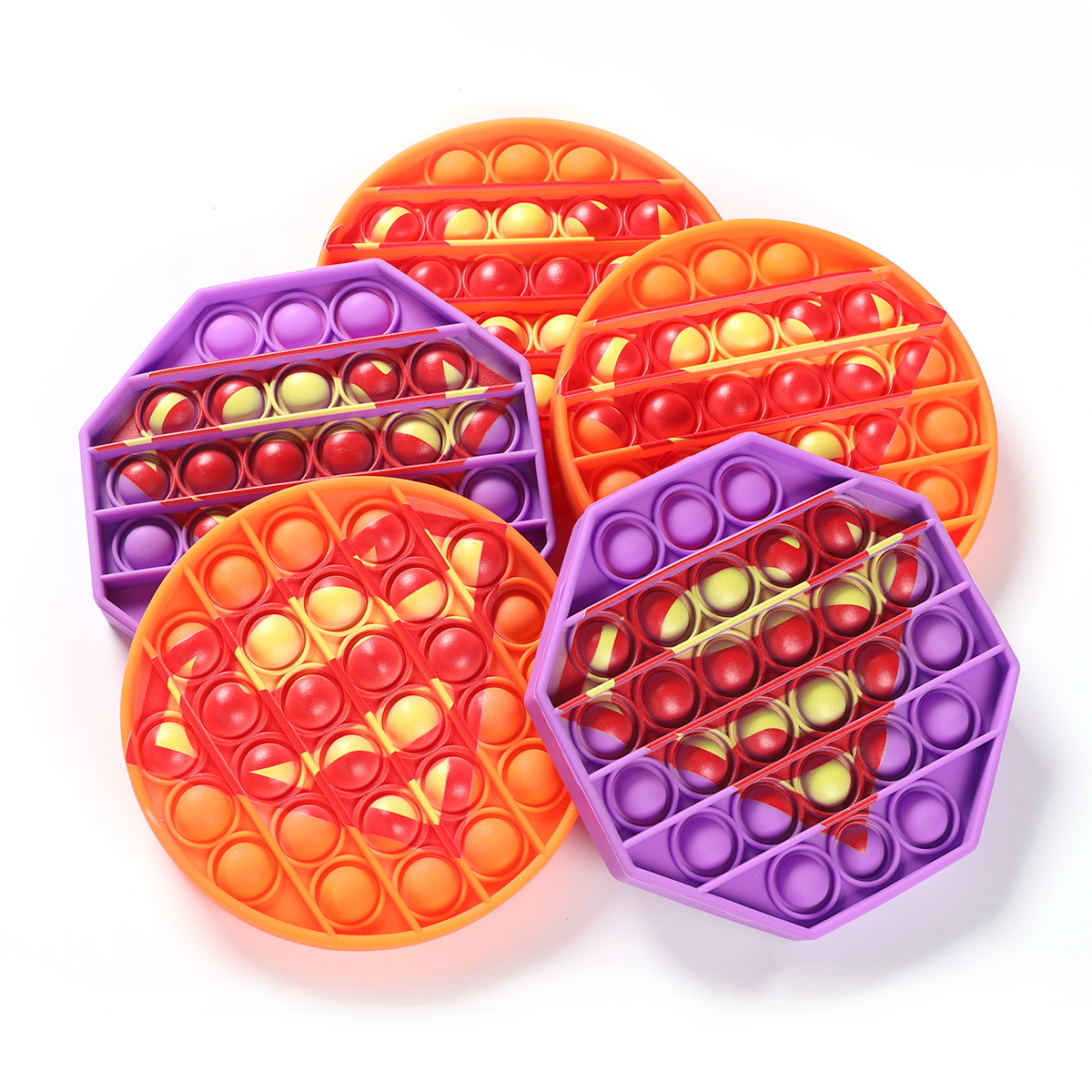 Push Bubble Sensory Toy Autism Needs Squishy Stress Reliever Toys Adult Child Funny Anti-stress Fidget It Decompression Gifts