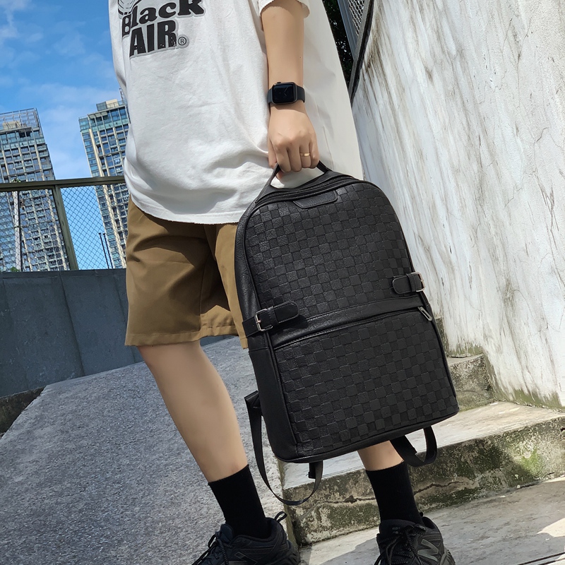 Luxury Leather Backpack Women Large-capacity Travel Mens Bag Fashion Letter Print Backpack Student School BagL, As photo
Luxury Leather Backpack Women Large-capacity Travel Mens Bag Fashion Letter Print Backpack Student School BagL, As photo