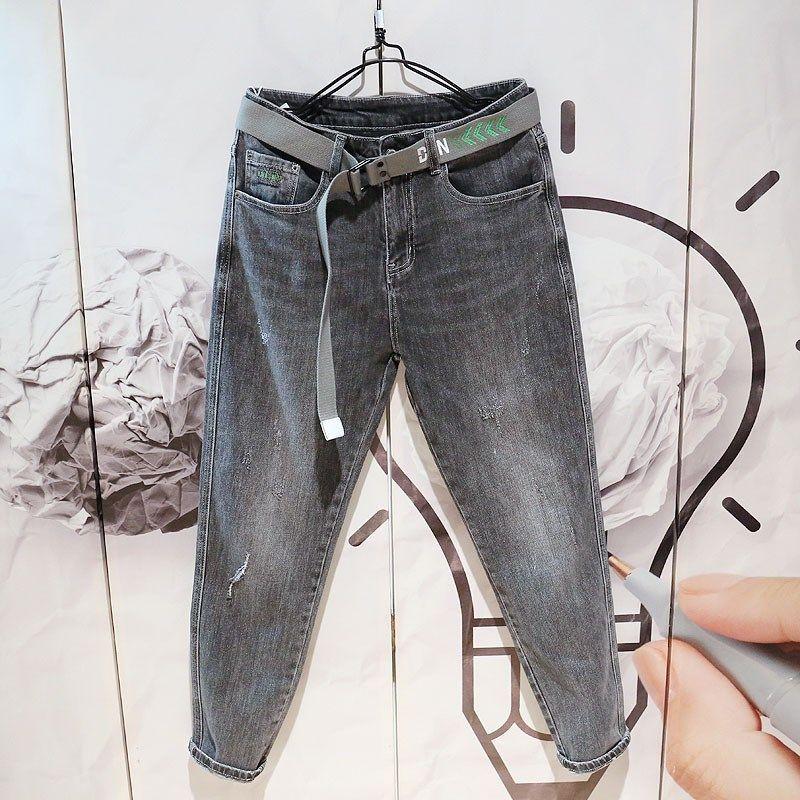 Men's Jeans Spring Autumn Straight Loose Thick Denim Trousers Korean All-match Black And Gray Small Leg Teenager Pencil Pants, Dark grey
Men's Jeans Spring Autumn Straight Loose Thick Denim Trousers Korean All-match Black And Gray Small Leg Teenager Pencil Pants, Dark grey