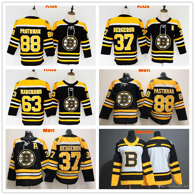 Men Lady Youth Boston Bruins Jersey Ice Hockey 37 Patrice Bergeron 63 Brad Marchand 88 David Pastrnak Women Jerseys Black Man Kids Children
Men Lady Youth Boston Bruins Jersey Ice Hockey 37 Patrice Bergeron 63 Brad Marchand 88 David Pastrnak Women Jerseys Black Man Kids Children