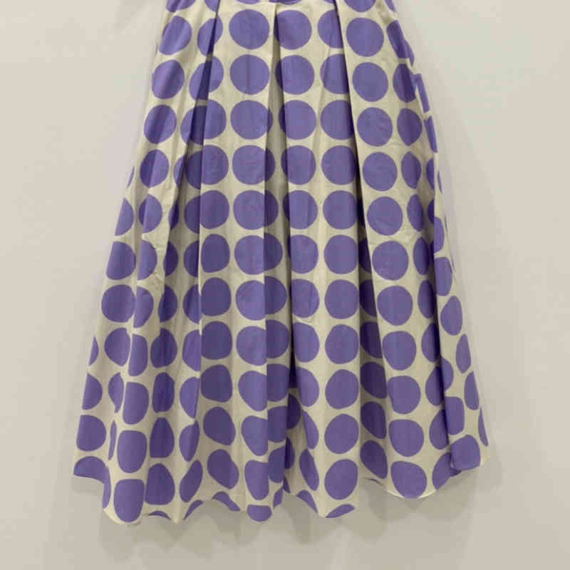 Nomikuma Woman Skirts Korean Dot High Waist A-line Mid-calf Bottoms Summer New Sweet Skirt Faldas Mujer 6G822 210427