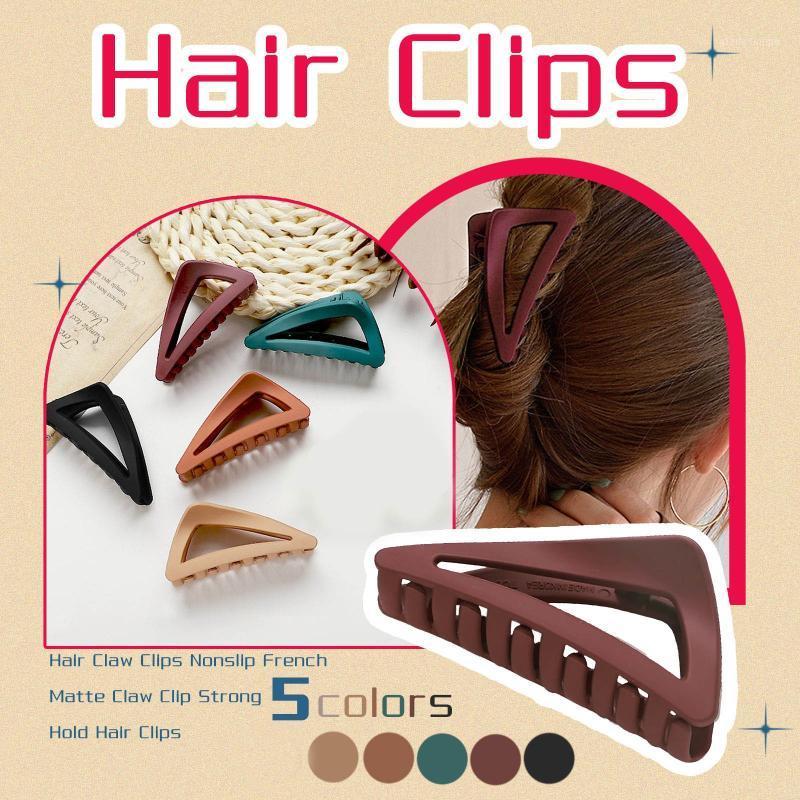 Hair Clips & Barrettes Clip Solid Color Irregular Shape For Women Casual Nonslip French Simple Matte Claw Strong Hold Accessories, Golden;silver
Hair Clips & Barrettes Clip Solid Color Irregular Shape For Women Casual Nonslip French Simple Matte Claw Strong Hold Accessories, Golden;silver