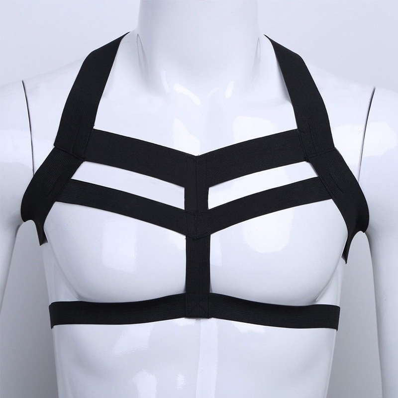 Sexy Lingerie Mens Elastic Straps Short Tank Top Bandage Hot Tops Harness Male Gay Fetish Lingerie Bondage Gay Wear F18, Black;white
Sexy Lingerie Mens Elastic Straps Short Tank Top Bandage Hot Tops Harness Male Gay Fetish Lingerie Bondage Gay Wear F18, Black;white