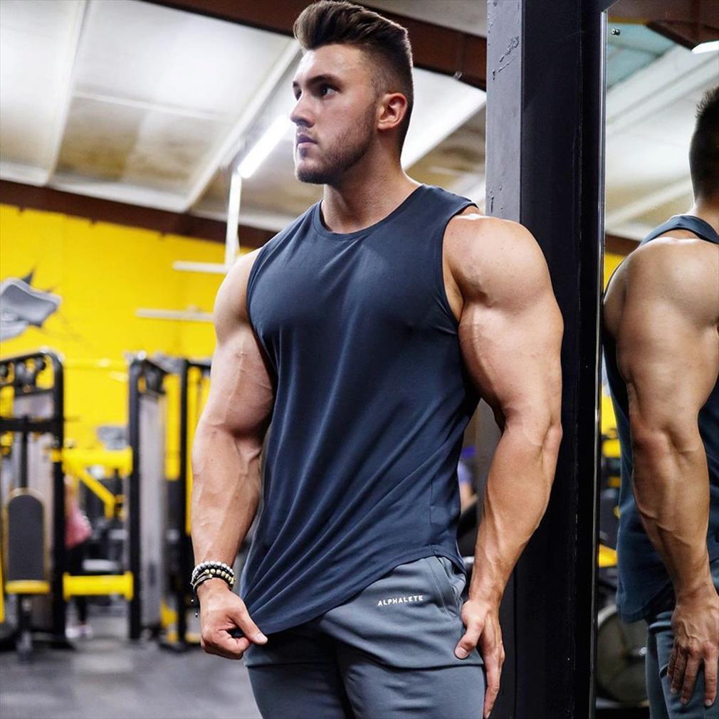 bodybuilding tank men gym fitness workout cotton sleeveless shirt male summer casual stringer singlet undershirt clothing, White;black
bodybuilding tank men gym fitness workout cotton sleeveless shirt male summer casual stringer singlet undershirt clothing, White;black