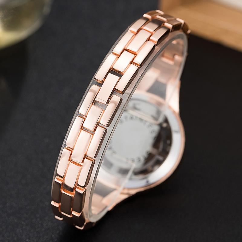 Wristwatches 2021 Trend Fashion Ladies Watch Stainless Steel Bracelet Set Net Celebrity Gift Box Female, Gold
Wristwatches 2021 Trend Fashion Ladies Watch Stainless Steel Bracelet Set Net Celebrity Gift Box Female, Gold