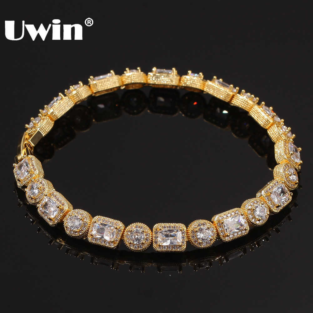 UWIN Luxury Micro Pave Cubic Zirconia Mix Round & Square Bracelet Bling 8mm Charm Men Hiphop Bracelets Jewelry 210609
UWIN Luxury Micro Pave Cubic Zirconia Mix Round & Square Bracelet Bling 8mm Charm Men Hiphop Bracelets Jewelry 210609