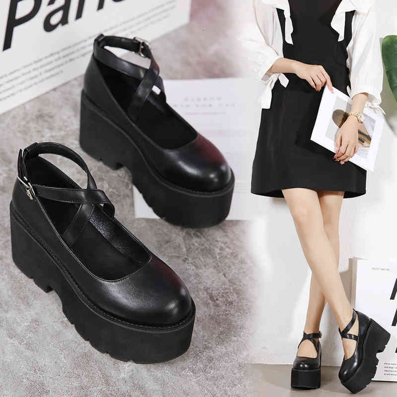 Sandals Big size Mary jane lolita gothic pumps Female wedges buckled cross NQ5F, 1# shoe box
Sandals Big size Mary jane lolita gothic pumps Female wedges buckled cross NQ5F, 1# shoe box