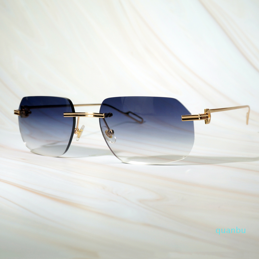 Luxury Carter Glasses for Men Women Sun Glasses Men's Retro Design Sunglasses Yellow Oval Lentes De Sol Mens Rimless Sunglass Brand Eyewear
Luxury Carter Glasses for Men Women Sun Glasses Men's Retro Design Sunglasses Yellow Oval Lentes De Sol Mens Rimless Sunglass Brand Eyewear