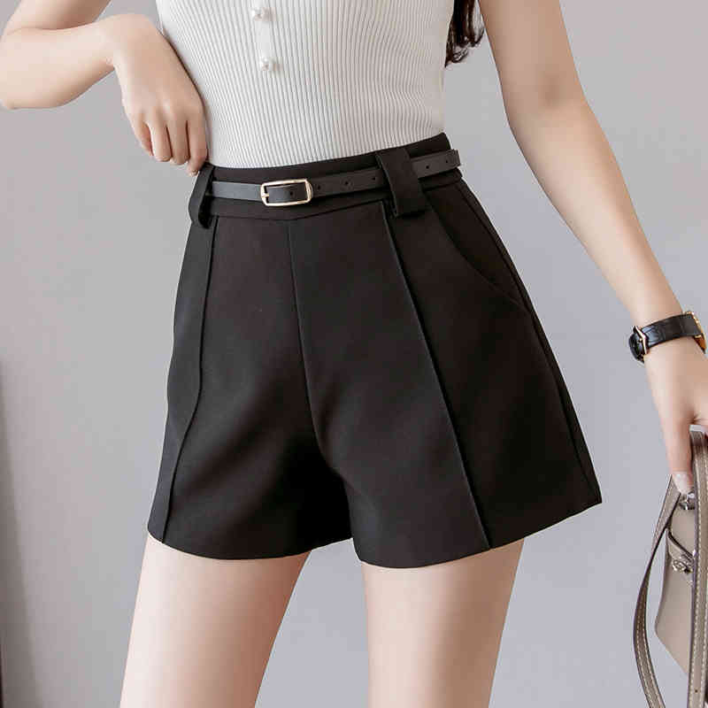 summer high waist shorts feminino women spodenki damskie korte broek dames short femme grande taille white shorts 5096 50 210417