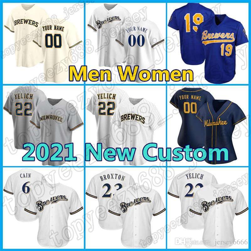 Custom 22 Christian Yelich Jersey Milwauke Baseball 19 Robin Yount 8 Ryan Braun 53 Brandon Woodruff 24 Daniel Vogelbach Brewers, Blue;black
Custom 22 Christian Yelich Jersey Milwauke Baseball 19 Robin Yount 8 Ryan Braun 53 Brandon Woodruff 24 Daniel Vogelbach Brewers, Blue;black