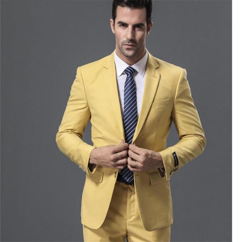 Men's Suits & Blazers Yellow Men Suit Smolking Noivo Terno Slim Fit Easculino For Formal Business Long-Sleeved Suits(Jacket+Pants), Brown
Men's Suits & Blazers Yellow Men Suit Smolking Noivo Terno Slim Fit Easculino For Formal Business Long-Sleeved Suits(Jacket+Pants), Brown