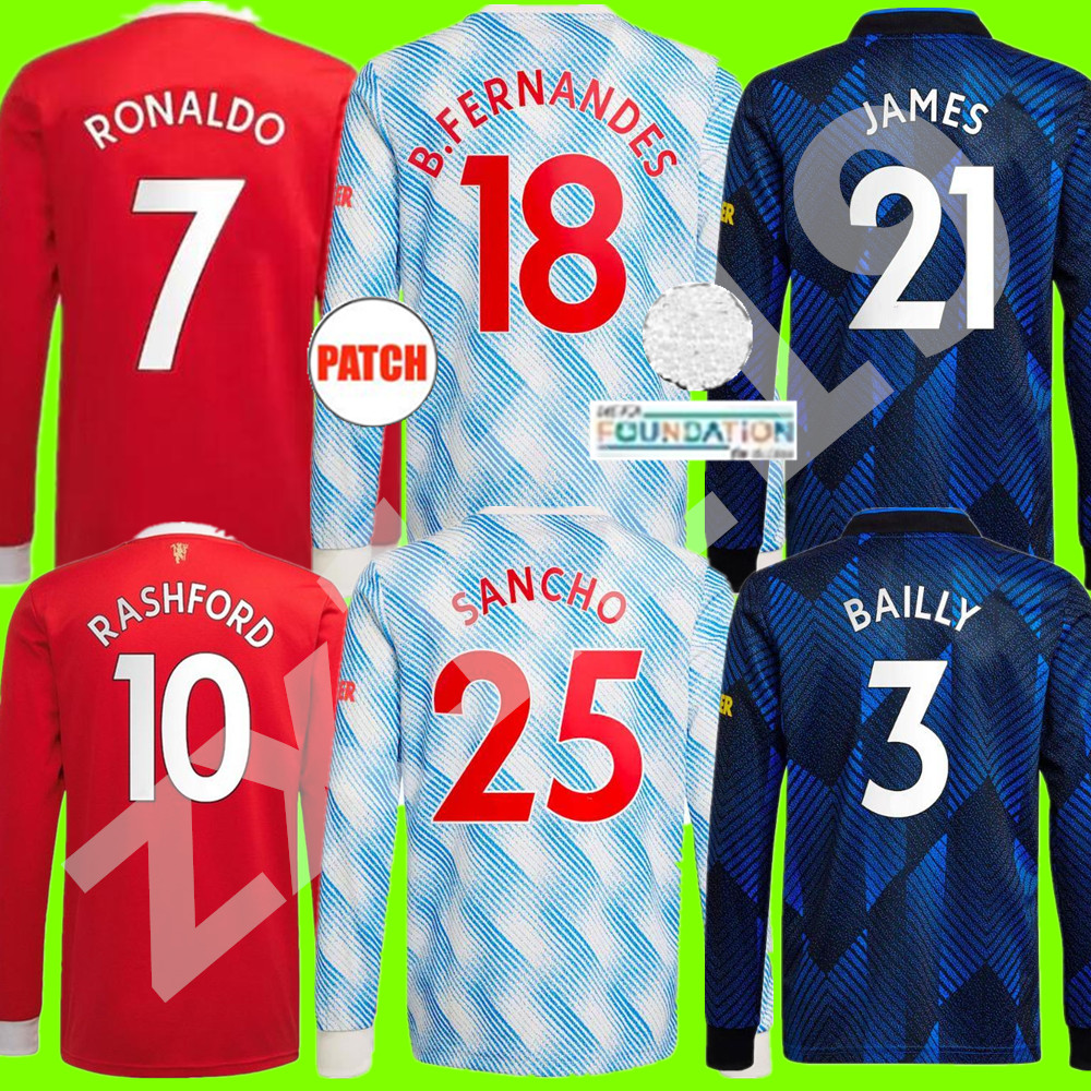 Manchester long sleeve full #7 RONALDO 2021 2022 UTD soccer jerseys B. FERNANDES MARTIAL RASHFORD 21 22 man football shirts home away third, Black
Manchester long sleeve full #7 RONALDO 2021 2022 UTD soccer jerseys B. FERNANDES MARTIAL RASHFORD 21 22 man football shirts home away third, Black