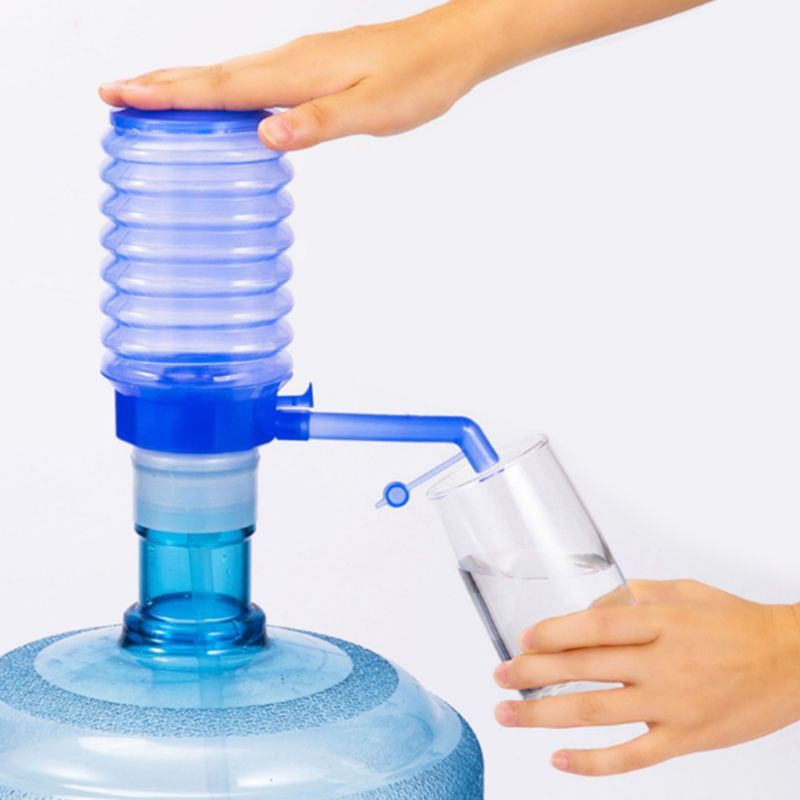Portable 5 Gallon Cartridge Drinking water Handlers Removable Tube Innovative Vacuum Action Pump Dispenser