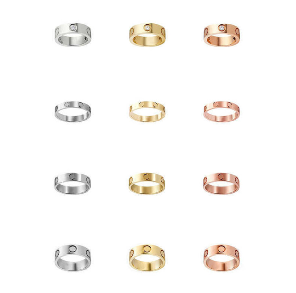 Love Rings Womens Designer Ring Couple Jewelry Band Titanium Steel With diamonds Casual Fashion Street Classic Gold Silver Rose Optional multiple choices loves
Love Rings Womens Designer Ring Couple Jewelry Band Titanium Steel With diamonds Casual Fashion Street Classic Gold Silver Rose Optional multiple choices loves