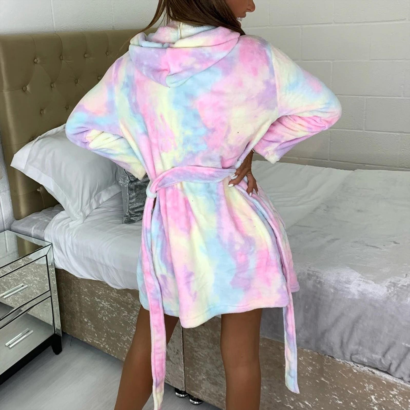 tie dye zebra print womens sleepwears bathrobe fashion warm hooded robe flannel kimono bath dressing gowns sleepwear, Black;red
tie dye zebra print womens sleepwears bathrobe fashion warm hooded robe flannel kimono bath dressing gowns sleepwear, Black;red