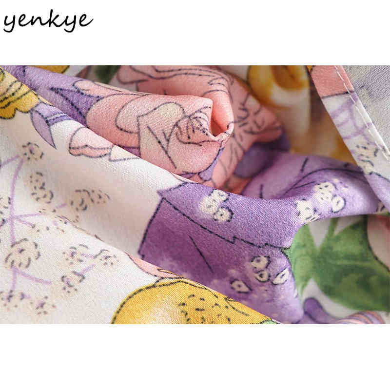 Holiday Summer Dress Women Sweet Ruffle Sexy V Neck Short Sleeve Vestido Mujer A-line Mini Floral Print Boho 210430