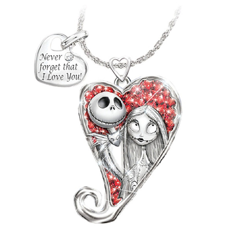Grimace Doll Pendant Necklace Gothic Halloween Christmas Night Horror Popular Heart-Shaped Necklaces Jewelry for Women, Silver
Grimace Doll Pendant Necklace Gothic Halloween Christmas Night Horror Popular Heart-Shaped Necklaces Jewelry for Women, Silver