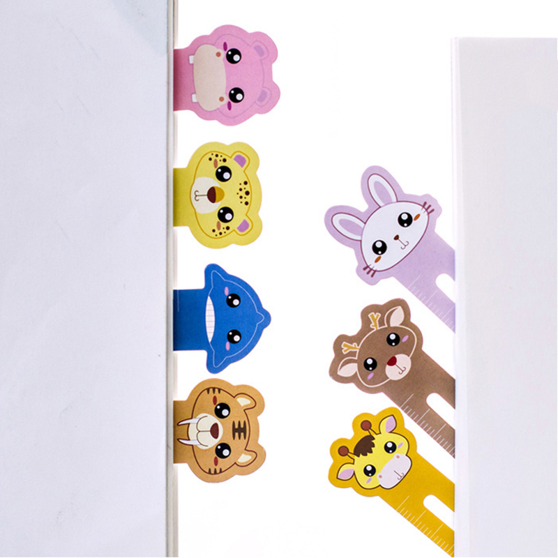 30Pcs Office School Supplies Books Stationary Tool Cute Animal Multifunction Bookmarks Book Holder Tab Paper Teacher Gifts