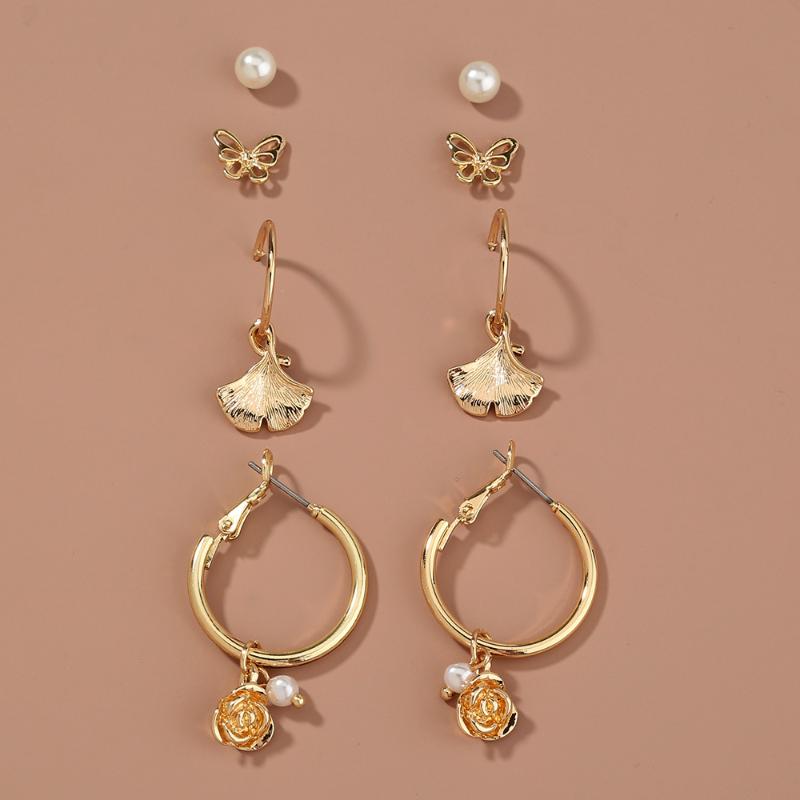 Dangle & Chandelier Alloy Pearl Butterfly Earrings Set For Women Luxury Fashion Ear Stud Big Circuit Hyperbolic Metal Eardrop Jewelry Charms, Silver
Dangle & Chandelier Alloy Pearl Butterfly Earrings Set For Women Luxury Fashion Ear Stud Big Circuit Hyperbolic Metal Eardrop Jewelry Charms, Silver