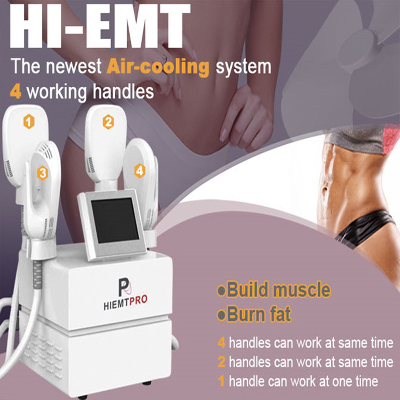 Upgrade Portable 4 handles hiemt slim beauty machine ems muscle stimulator and sculpt
Upgrade Portable 4 handles hiemt slim beauty machine ems muscle stimulator and sculpt