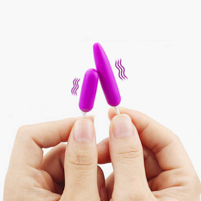 Rechargeable Vibrating Bullet Egg G spot Vibrator Clitoris Massage Anal Vagina Pussy Urethra Stimulation Sex Toys For Women Men 211015