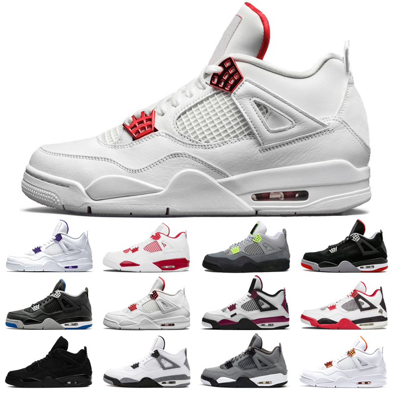 OG Jumpmans 4 Men Women Basketball Shoes Red Thunder Infrared Black Cat Bred University Blue Sail Cool Grey Shimmer Royalty Womens Mens Trainers Sport Sneakers 6AER, No box
OG Jumpmans 4 Men Women Basketball Shoes Red Thunder Infrared Black Cat Bred University Blue Sail Cool Grey Shimmer Royalty Womens Mens Trainers Sport Sneakers 6AER, No box