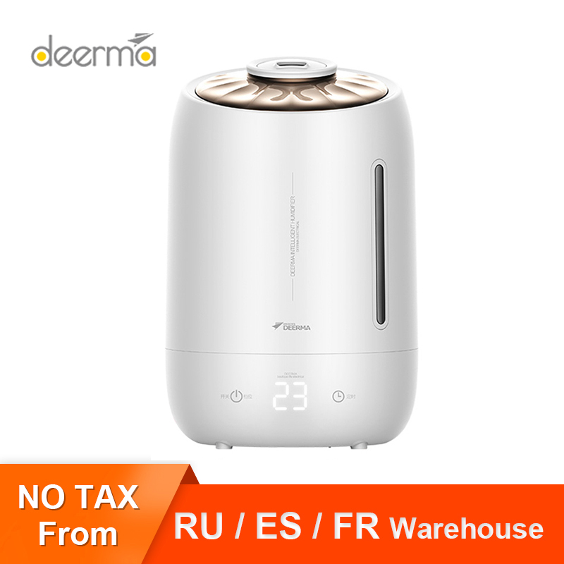 Deerma air humidifier 5L large capacity smart touch temperature home bedroom office mini aroma air purifier DEM-F600
Deerma air humidifier 5L large capacity smart touch temperature home bedroom office mini aroma air purifier DEM-F600