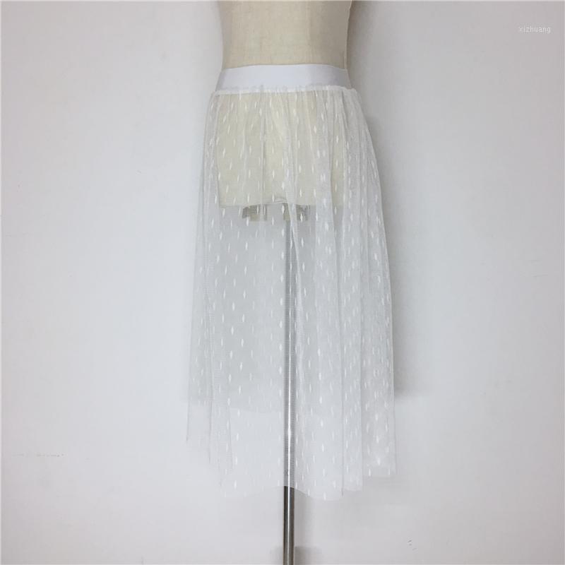 Skirts Women Lace Mesh Dot Print Skirt Spring Summer Casual High Waist Elastic Hollow Out A-Line See Through Tulle Long, Black
Skirts Women Lace Mesh Dot Print Skirt Spring Summer Casual High Waist Elastic Hollow Out A-Line See Through Tulle Long, Black