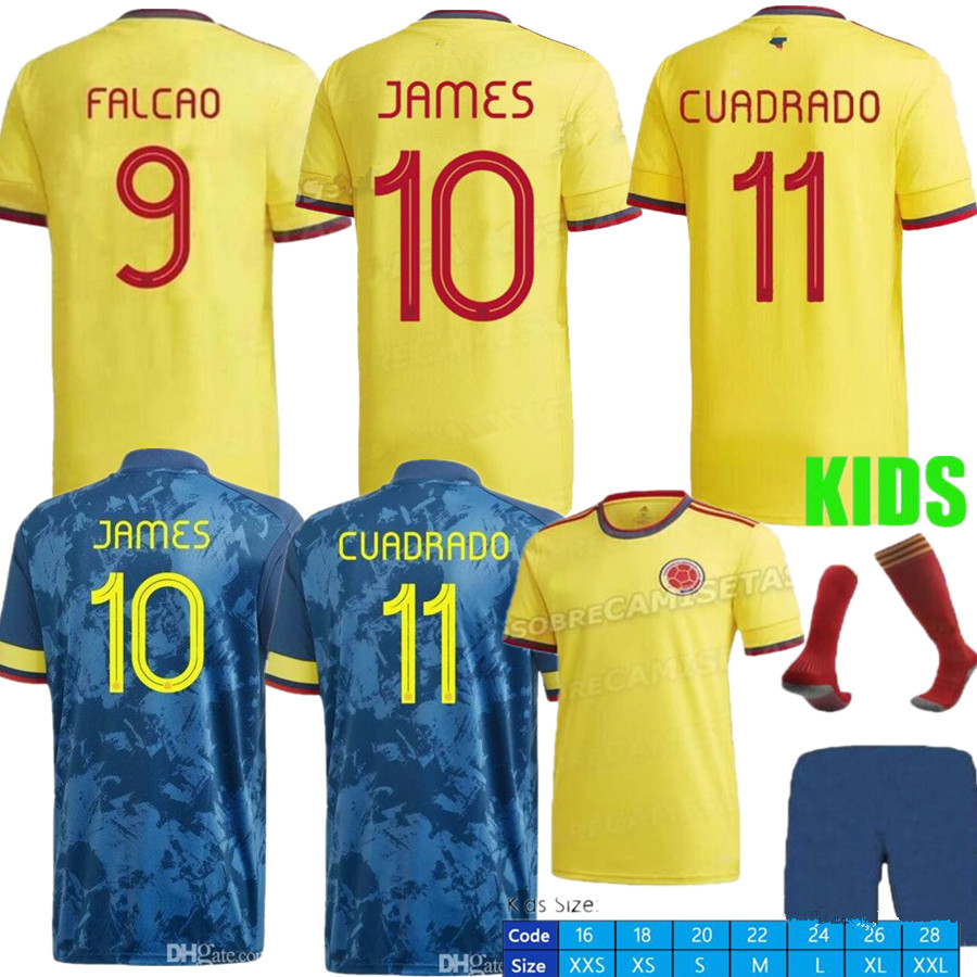 2021 home soccer jersey MEN kids kit 20 22 JAMES copa america football shirt FALCAO VALDERRAMA CUADRADO Camiseta de futbol maillot colombia, Black;yellow
2021 home soccer jersey MEN kids kit 20 22 JAMES copa america football shirt FALCAO VALDERRAMA CUADRADO Camiseta de futbol maillot colombia, Black;yellow