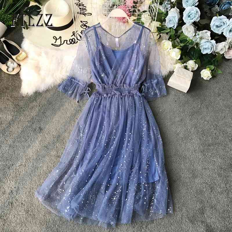 Women Bling Tulle Dress Fashion Summer V Neck Half Sleeve Sweet Mesh Dresses Elegant Ladies Vintage Nail Bead Lace Long Robe 210602
Women Bling Tulle Dress Fashion Summer V Neck Half Sleeve Sweet Mesh Dresses Elegant Ladies Vintage Nail Bead Lace Long Robe 210602