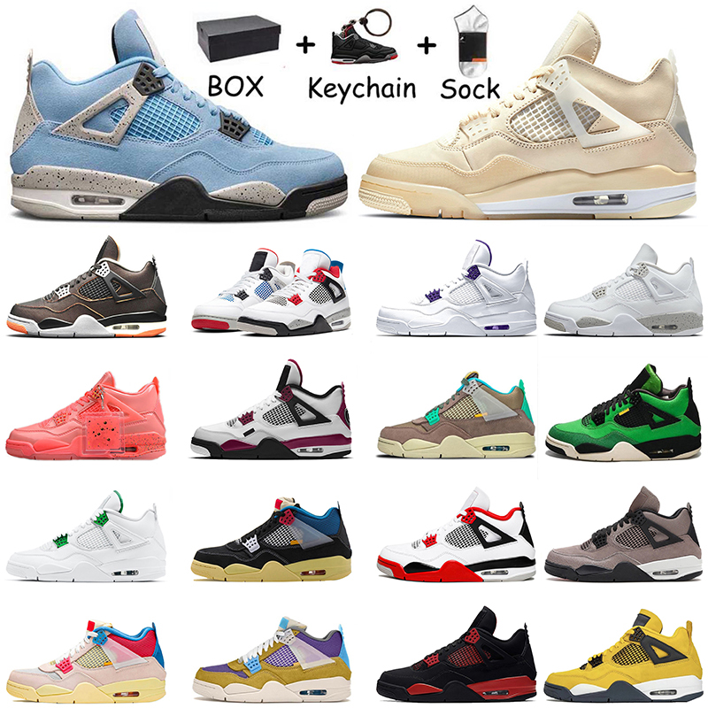With Box Basketball Shoes IV 2022 Top Selling Jumpman 4 4s Black Cat White Oreo Univeristy Blue Off Sail Desert Moss Taupe Haze Trainers Sneakers, #b25 40-47
With Box Basketball Shoes IV 2022 Top Selling Jumpman 4 4s Black Cat White Oreo Univeristy Blue Off Sail Desert Moss Taupe Haze Trainers Sneakers, #b25 40-47