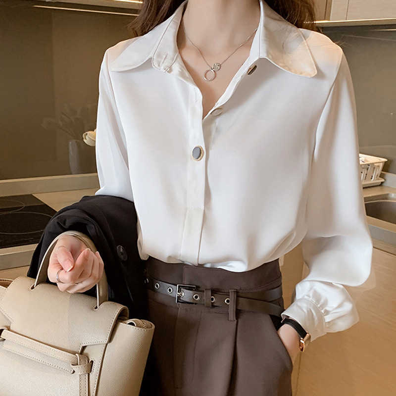 Korean Women's Shirt Chiffon Blouses for Women Long Sleeve female top White polo neck Blouse Tops Plus Size Woman OL 210604, Red
Korean Women's Shirt Chiffon Blouses for Women Long Sleeve female top White polo neck Blouse Tops Plus Size Woman OL 210604, Red