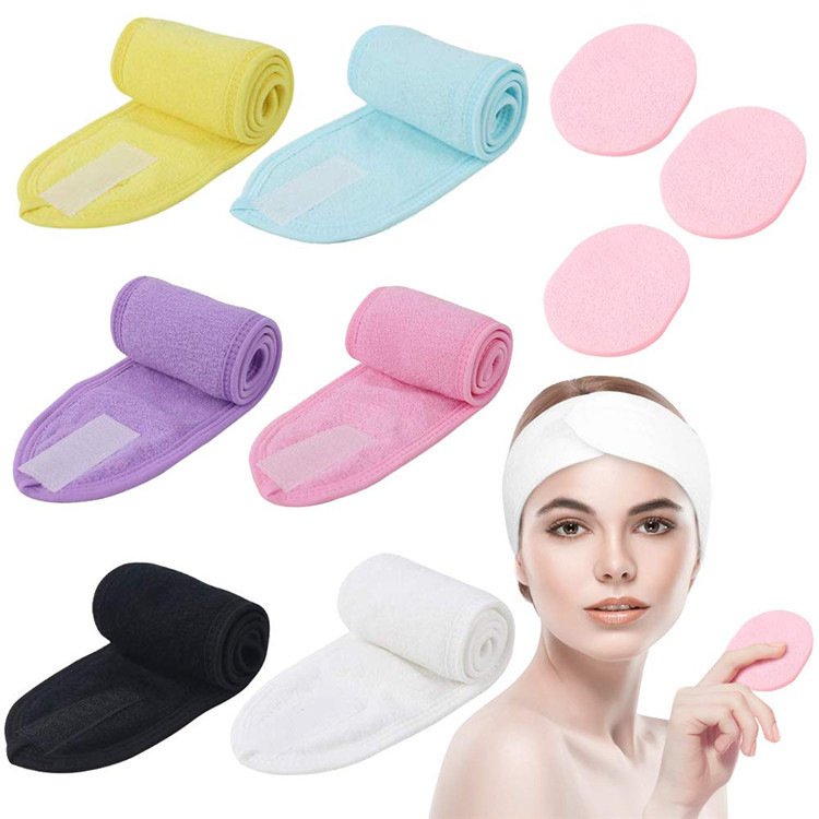 Face Wash Makeup Headband Velcro Beauty Headbands Ladies' Mask Bundles Hairs Bands Wrapped Fashion Hair Accessories ZYY1054, Slivery;white
Face Wash Makeup Headband Velcro Beauty Headbands Ladies' Mask Bundles Hairs Bands Wrapped Fashion Hair Accessories ZYY1054, Slivery;white