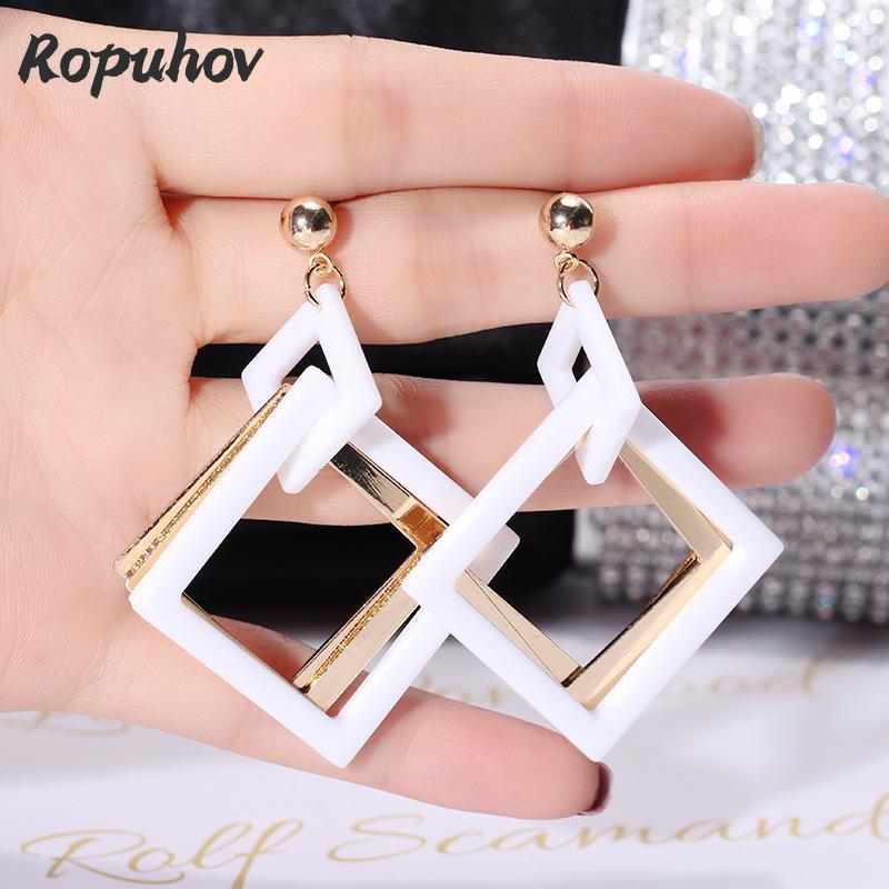 Dangle & Chandelier Ropuhov 2021 Korean Fashion Jewelry For Woman Gift Acrylic Ethnic Earrings Wholesale, Silver
Dangle & Chandelier Ropuhov 2021 Korean Fashion Jewelry For Woman Gift Acrylic Ethnic Earrings Wholesale, Silver