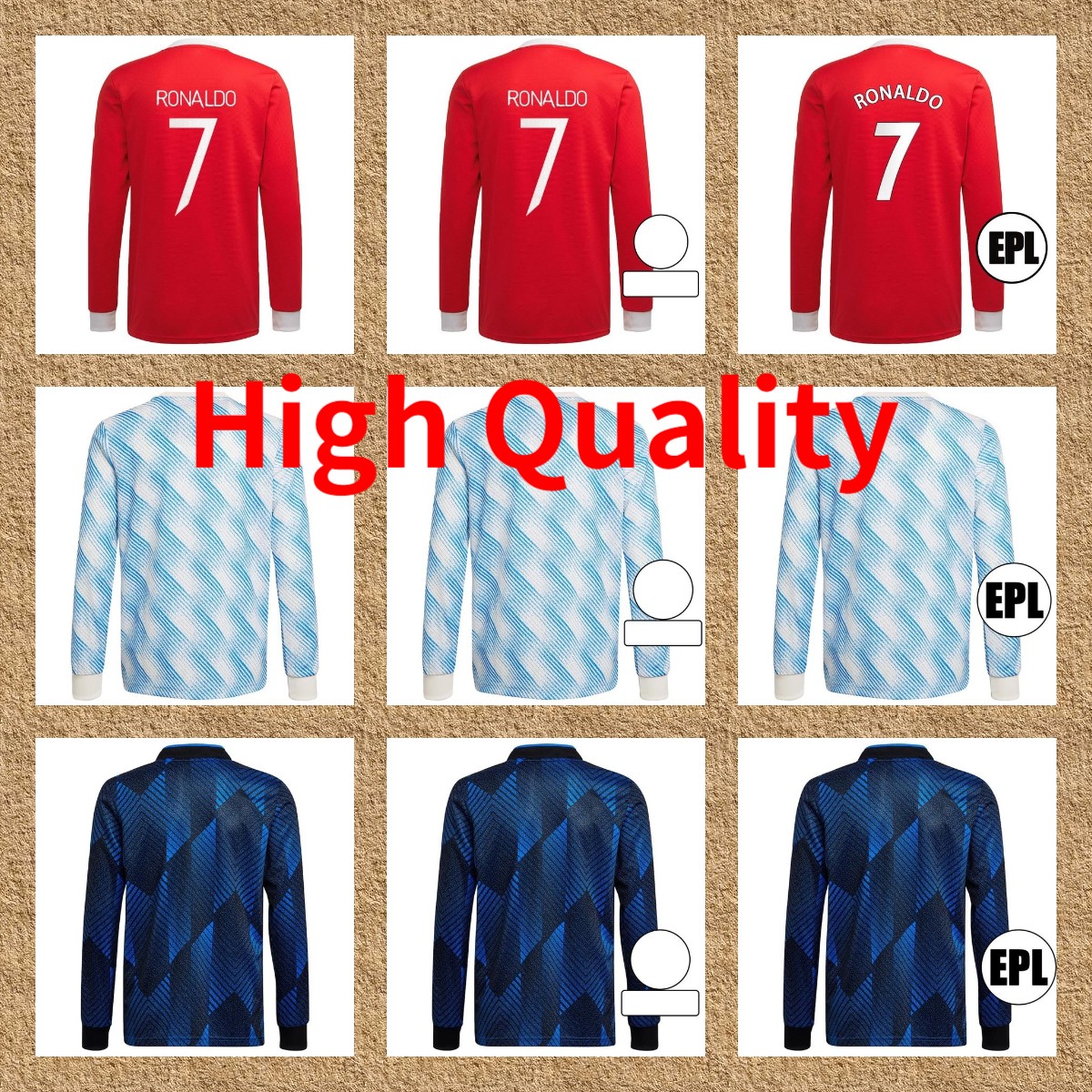 21/22 high quality Jerseys Wear #7 RONALDO Long Sleeve #25 SANCHO Home Red Soccer Jersey 2021/2022 #11 GREENWOOD #18 B.FERNANDES 3rd Blue Soccers Shirt, 13
21/22 high quality Jerseys Wear #7 RONALDO Long Sleeve #25 SANCHO Home Red Soccer Jersey 2021/2022 #11 GREENWOOD #18 B.FERNANDES 3rd Blue Soccers Shirt, 13