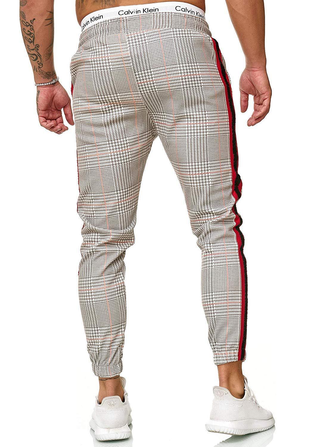men plaid pants slim fit midwaist trousers classic vintage business casual pencil formal, Black;green
men plaid pants slim fit midwaist trousers classic vintage business casual pencil formal, Black;green