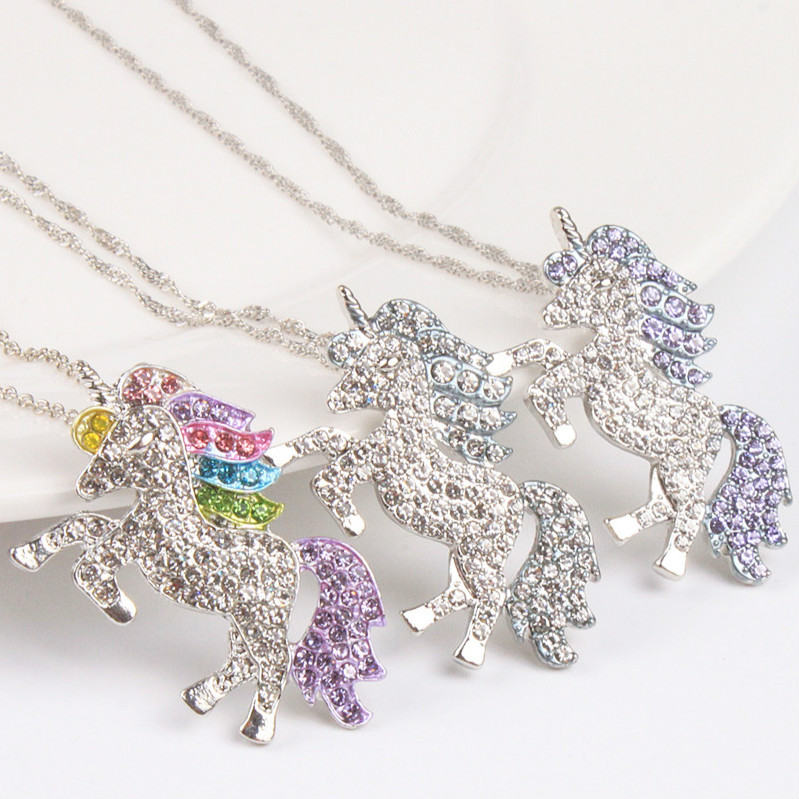 kids and women necklace colorful unicorn diamond pendant necklace children sweater chain jewellery accessories Spring Caps For Boys, Red;brown
kids and women necklace colorful unicorn diamond pendant necklace children sweater chain jewellery accessories Spring Caps For Boys, Red;brown