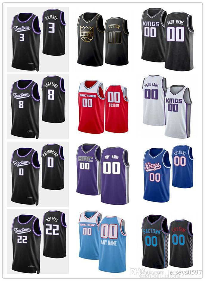 75th Custom Men Sacramento's Kings's 22 Richaun Holmes 3 Terence Davis II 0 Tyrese Haliburton 8 Maurice Harkless Nba's Jerseys, Color
75th Custom Men Sacramento's Kings's 22 Richaun Holmes 3 Terence Davis II 0 Tyrese Haliburton 8 Maurice Harkless Nba's Jerseys, Color