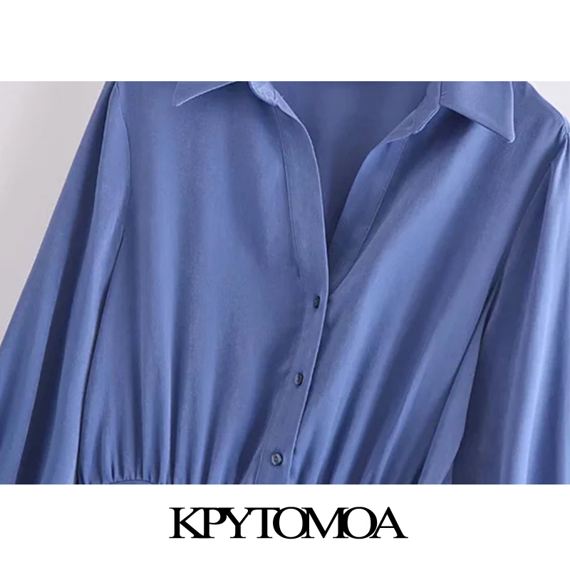 Women Chic Fashion With Bow Tied Soft Touch Mini Dress Long Sleeve Elastic Waist Female Dresses Vestidos 210420