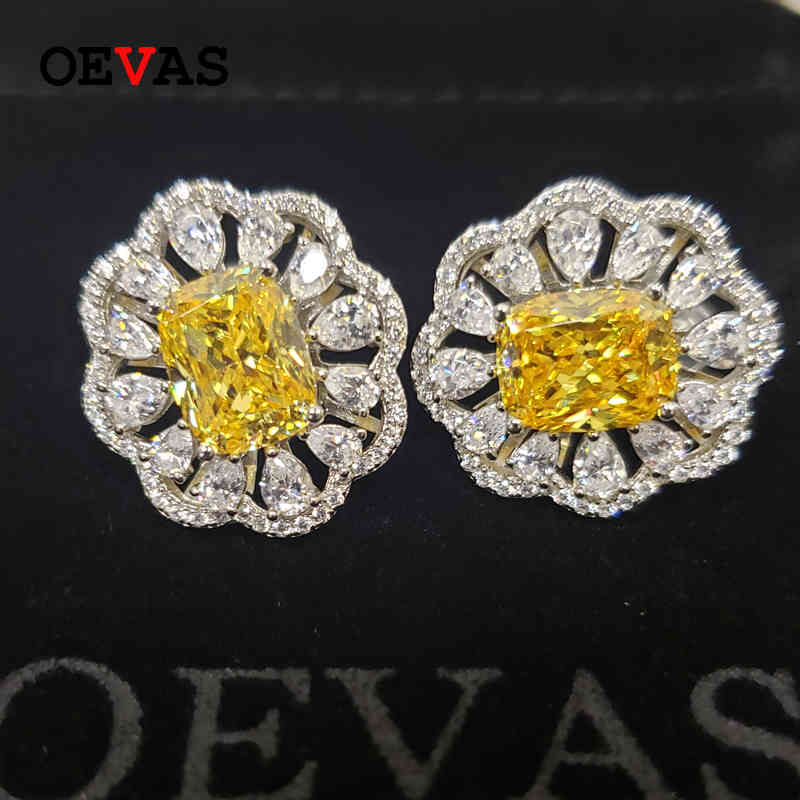 OEVAS 100% 925 Sterling Stud Earrings For Women Sparkling Created Moissanite High Carbon Diamond Wedding Party Jewelry Whole
OEVAS 100% 925 Sterling Stud Earrings For Women Sparkling Created Moissanite High Carbon Diamond Wedding Party Jewelry Whole