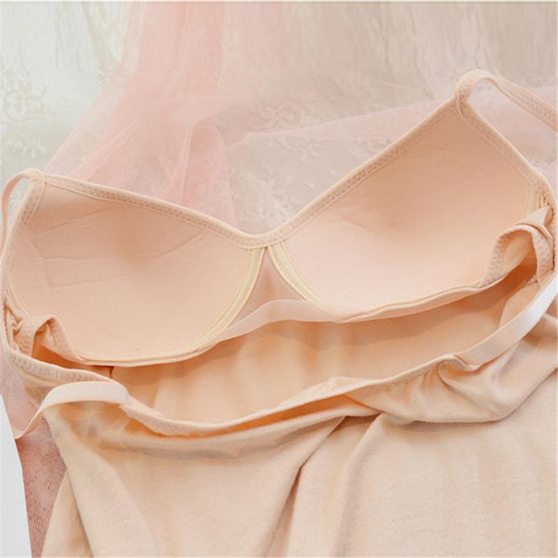 Padded Bra Tank Top Women Modal Spaghetti Solid Cami Vest Female Camisole with Built in Fiess Clothing
