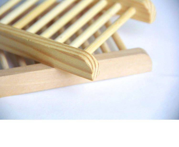 Natural Bamboo Trays Bath Toys Wooden Soap Dish Wood Soaps Tray Holder Rack Plate Box Container for Baths Shower Bathroom M3612