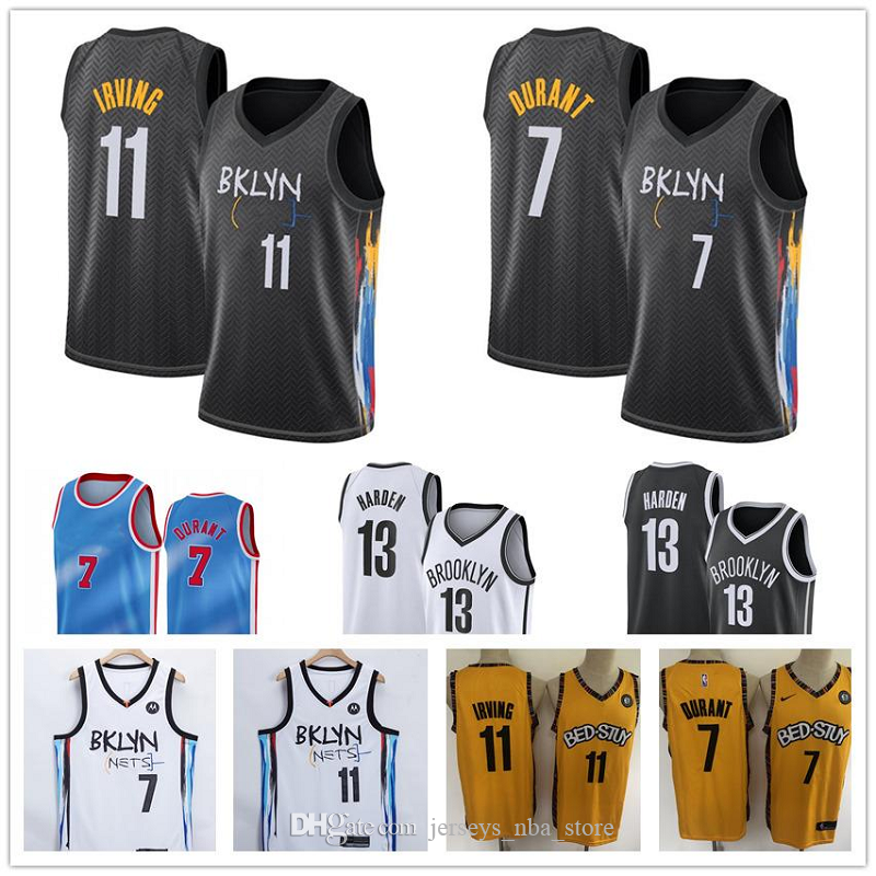 7 Kyrie 11 Kevin 72 Irving Biggie Durant 13 Harden Basketabll Jersey Mens NCAA Jerseys Black Grey Blue WhiteBrooklynNet2021, Color4
7 Kyrie 11 Kevin 72 Irving Biggie Durant 13 Harden Basketabll Jersey Mens NCAA Jerseys Black Grey Blue WhiteBrooklynNet2021, Color4